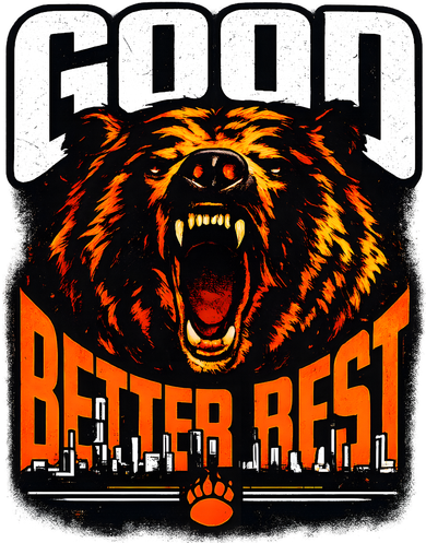 Good Better Best Football Fan Bear Women's Tank Top