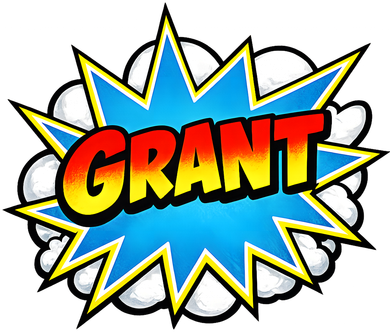 Grant Comic Name Retro Coffee Mug