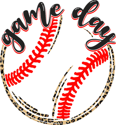 Game Day Baseball Life Softball Life Mom Mothers Day Leopard Women's Sweatshirt