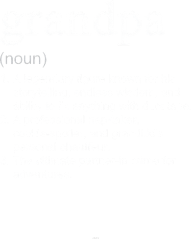 Grandpa Definition Funny Cool Mousepad