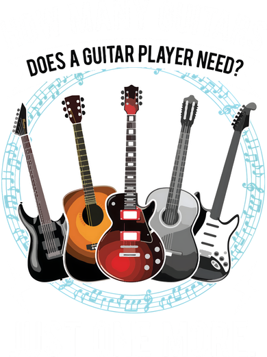 Guitar How Many Guitars Gift For Guitar Player Backpack