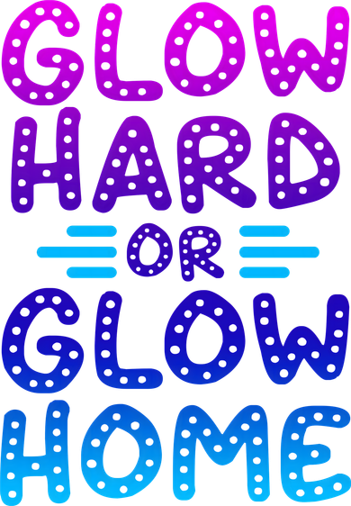 Glow Hard Or Glow Home Party Women's Tank Top