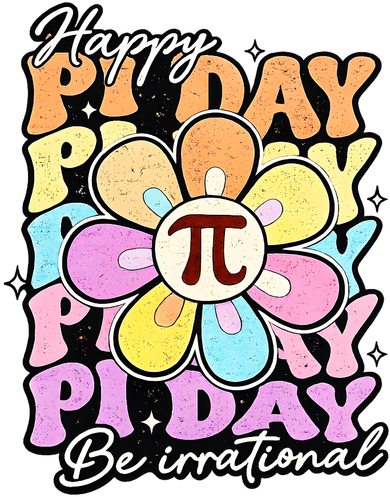 Groovy Happy Pi Day 3.14 Math Teacher Daisy Flower Apron
