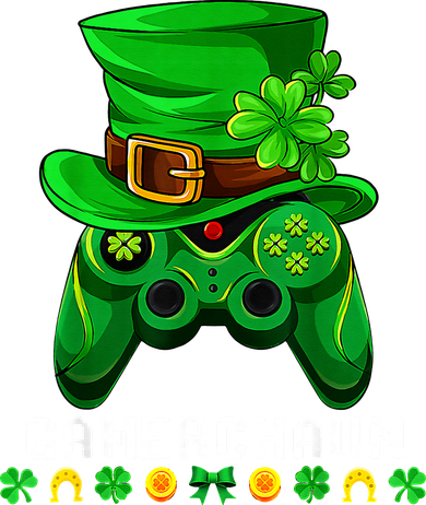 Gamerchaun Irish Gaming St Patricks Day Gamer Tote Bag