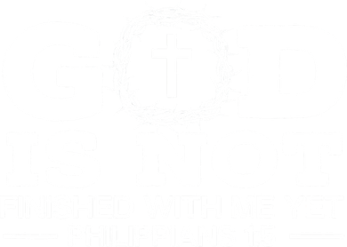 God Is Not Finished With Me Yet Christian Religious Kids Hoodie