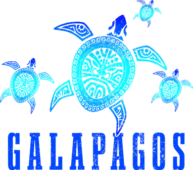 Galapagos Islands Sea Turtle Tribal Pattern Scuba Diving Toddler T-Shirt