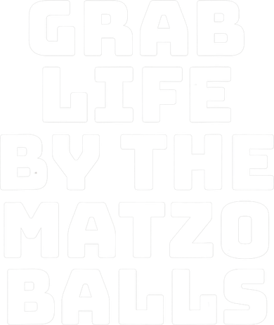 Grab Life By The Matzo Balls Funny Passover Jewish Matzah Women's Sweatshirt