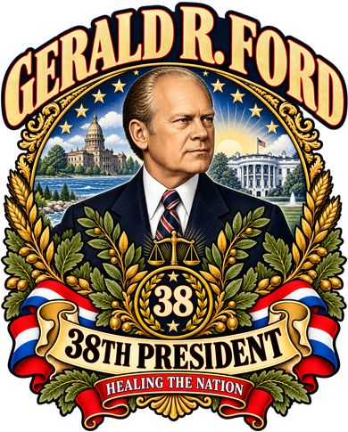 Gerald R. Ford 38th President Healing The Nation Coffee Mug