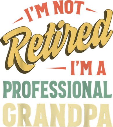 Grandpa Shirts For  Funny Fathers Day Retired Grandpa Kids T-Shirt