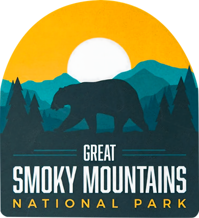 Great Smoky Mountains National Park Bear Hiking Souvenir Gift Tote Bag