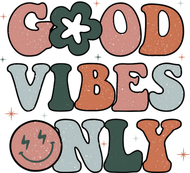 Good Vibes Only Peace Love 60s 70s Tie Dye Groovy Hippie Baby Bodysuit