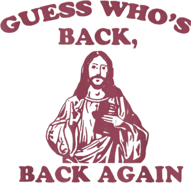 Guess Who's Back? Back Again Happy Easter! Jesus Christ Toddler Sweatshirt