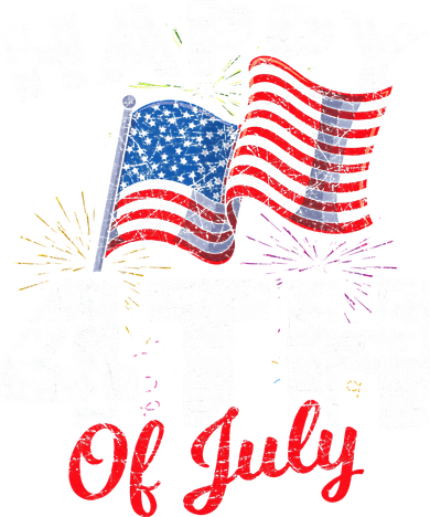 Happy 4th Of July Patriotic American US Flag 4th Of July Kids Sweatshirt