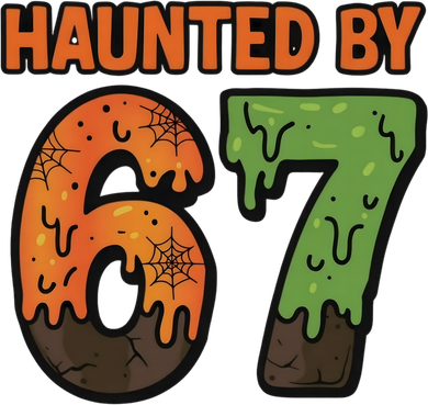Haunted By 67 Halloween Meme Toddler Long Sleeve