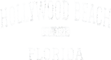 Hollywood Beach Florida FL Vintage Button