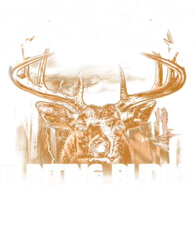 Hunting Buddy Mine Calls Me Grandpa Fathers Day Deer Hunter Great Gift Kids Hoodie