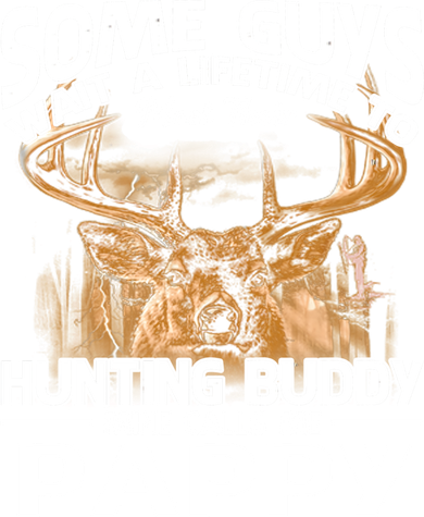Hunting Buddy Mine Calls Me Pappy Fathers Day Deer Hunter Cool Gift Baby Bodysuit