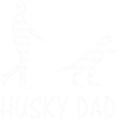 Husky Dad Dinosaur Siberian Husky Dog Owner Funny Father Day Toddler Hoodie