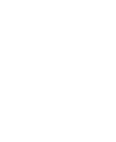 Hip Dysplasia Gift Screw Dysplasia Awareness Funny Gift Golf Towel