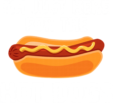 Hot Dog I'm Just Here For Hot Dogs Women's Tank Top