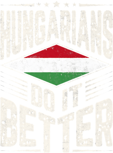 Hungarians Do It Better Vintage Hungarian Flag Premium Kids Hoodie