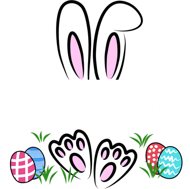Hoppy Easter Bunny Holiday Cute Baby Bodysuit
