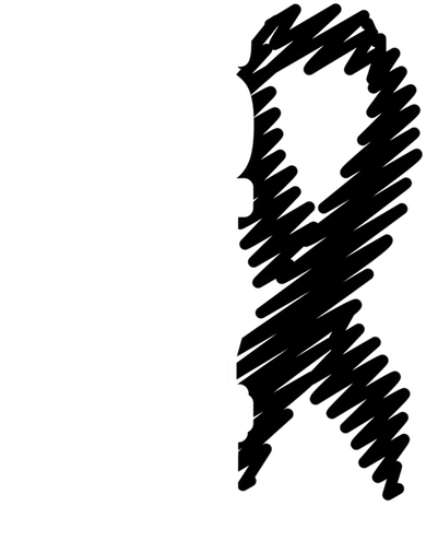 His Fight Is My Fight Black Ribbon Melanoma Cancer Awareness Cool Gift Golf Towel