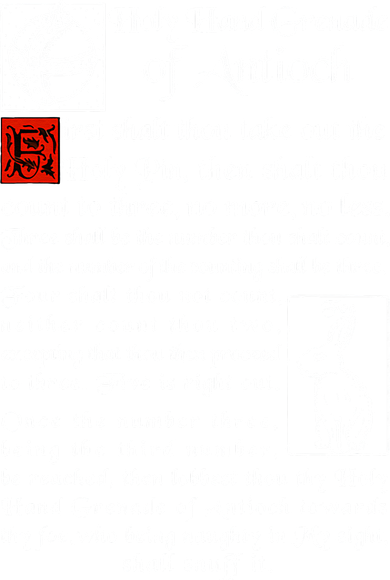 Holy Hand Grenade Of Antioch Baby Bodysuit