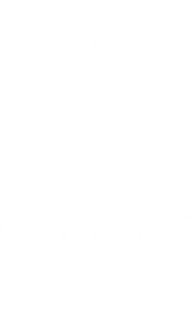 Half Man Half Horse Funny Coaster
