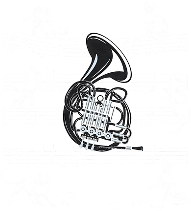 Horn Player Cats For Cat Loving French Horn Player Coaster