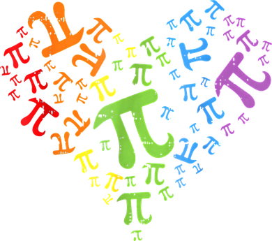Heart Pi Day Funny Graphic Math Teacher Women's Tank Top