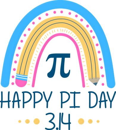 Happy Pi Day Pencil Rainbow March 14th Pajama Set