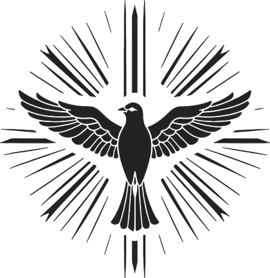 Holy Spirit Dove Praise Jesus Pentecost Polo