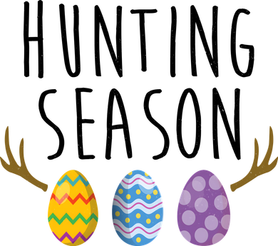 Hunting Season Deer Easter Eggs Women's T-Shirt