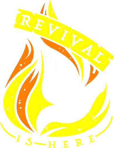 Holy Spirit Is Fire Of Revival Is Here Christian Women's Dry Zone Grid Polo