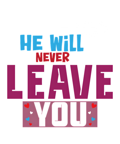 He Will Never Leave You Beanie