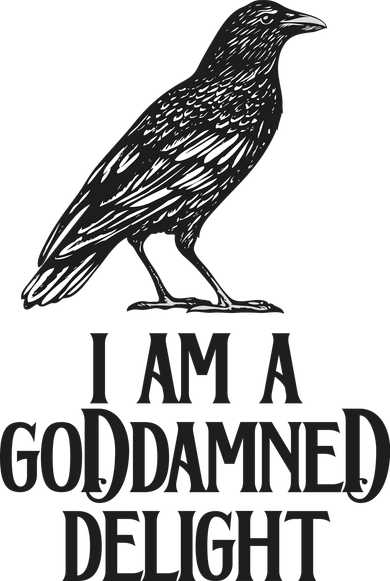 I Am A Goddamned Delight God Damned Funny Quote Tote Bag