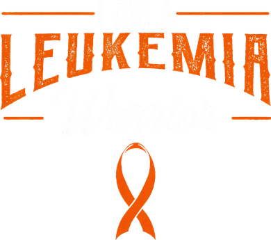 I Am A Leukemia Warrior Blood Cancer Awareness Orange Ribbon Women's Long Sleeve Shirt