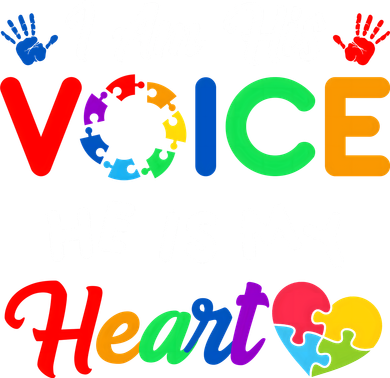 I Am His Voice He Is My Heart Autism Awareness Backpack