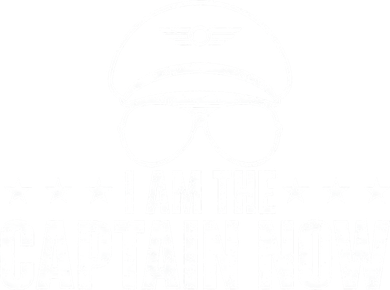 I Am the Captain Now Airplane Aircraft Lover Airline Pilot Women's Hoodie