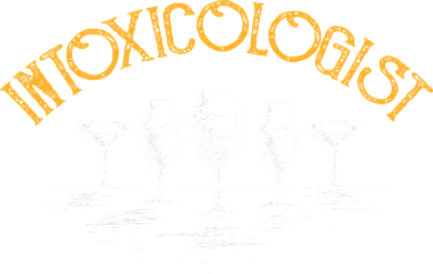 Intoxicologist Bar Bartender Beer Alcohol Mixed Drinks Drunk Coaster