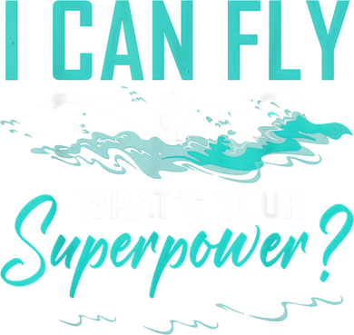 I Can Fly Whats Your Superpower Swimmer Tee Swimming Baby Bodysuit