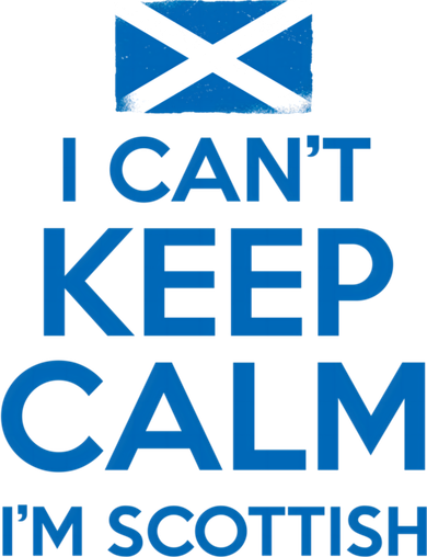 I Cant Keep Calm Im Scottish Funny Scotland Meme Gift Kids Sweatshirt