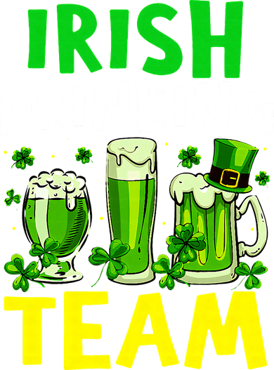 Irish Drinking Team Beer Day Happy Saint Patrick day Mousepad