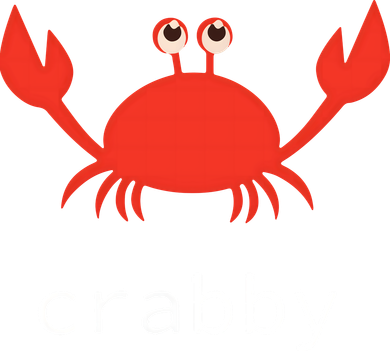 I'm Feeling A Little Crabby Funny Cartoon Crab Toddler T-Shirt