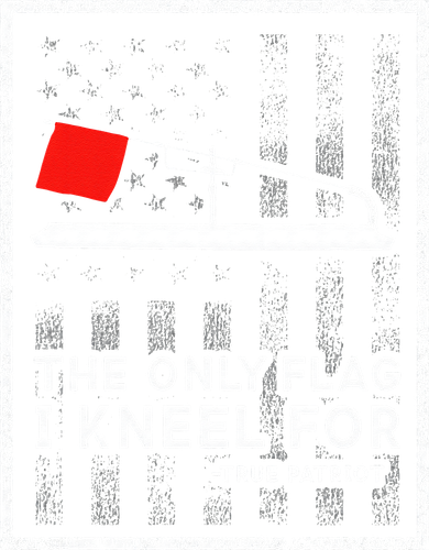 Ice Fishing Tip Up The Only Flag I Kneel For Golf Towel