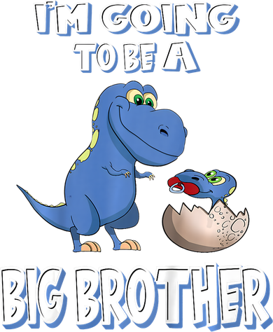 I'm Going To Be A Big Brother Dinosaur Women's Long Sleeve Shirt