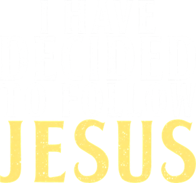 I have decided to follow Jesus God Religious Tote Bag