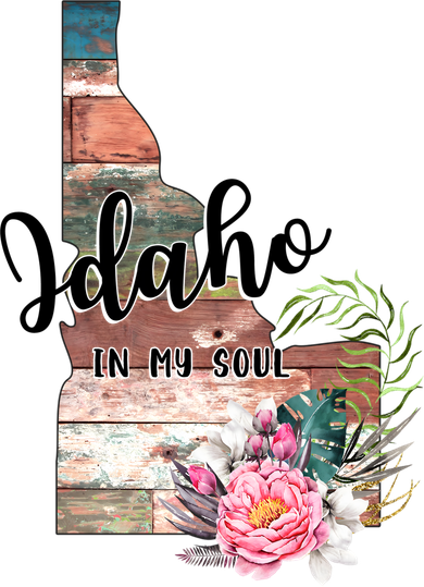 Idaho In My Soul Ceramic Ornament