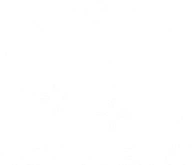It's Just A Hill Get Over It Funny MTB Mountain Bike Doddie Hoodie